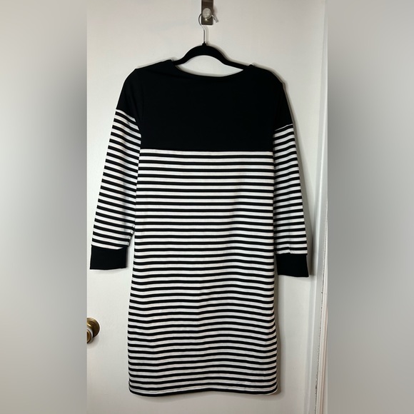 PATPAT Black and White Stripped Dress - Picture 3 of 5